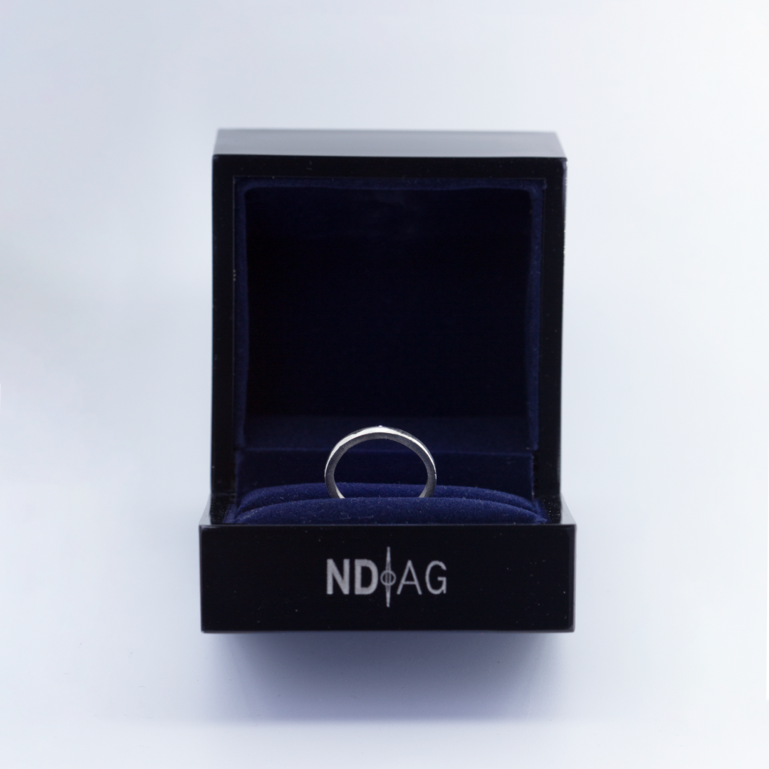 “NDAG” ESSENTIAL Wedding Band Medium 18K Gold