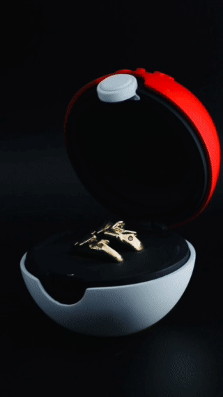 custom engagement ring Singapore, Pikachu wedding band