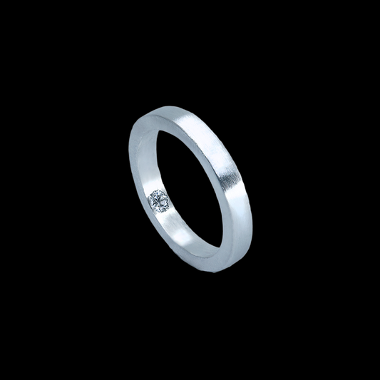 “NDAG” ESSENTIAL Wedding Band Medium 18K Gold